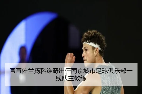官宣佐兰扬科维奇出任南京城市足球俱乐部一线队主教练